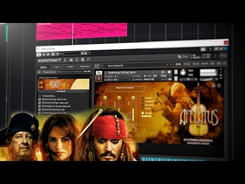 Afflatus Roofchase Strings Spiccato Chapter 1 | Pirates of the Caribbean Hans Zimmer Music Demo