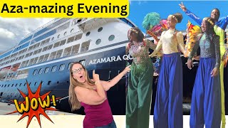 Azamazing Evening on Azamara Quest In St. Marten - NEXT LEVEL Fun!