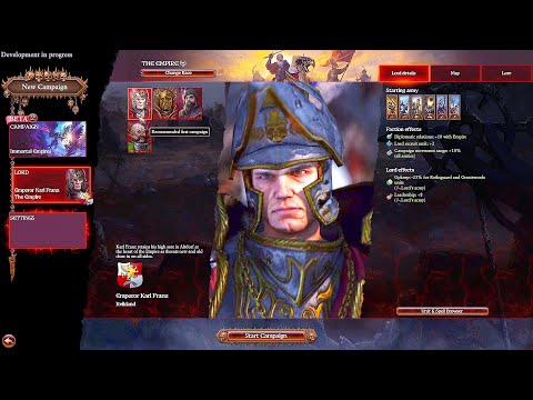 Three Recommended first campaigns in Immortal Empires. Total War Warhammer 3