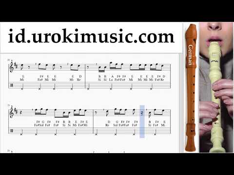 Belajar Suling Recorder (G.) The Chainsmokers - Sick Boy Not Tabulasi um-ih592