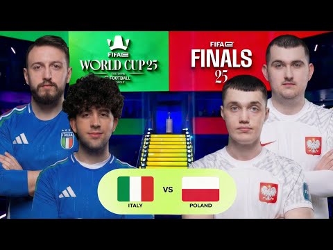 Partida completa: Grande Final ÉPICA Itália x Polônia | Copa do Mundo FIFA 25™ com console eFootball