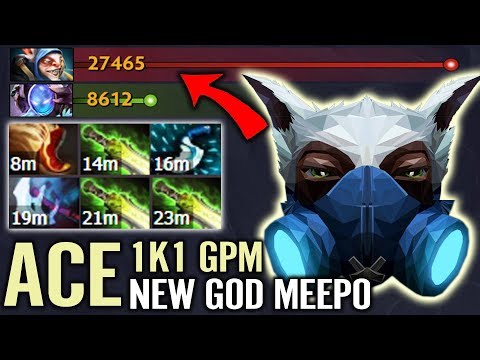 When You Realize There is no Build For Meepo - Ace Suggest This idea (3 Ghost Scepter LV 2)