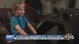 5-year-old boy hacks Xbox