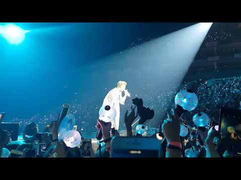 180909 BTS CONCERT LONDON Day 1 RM - TRIVIA:LOVE (Rest of BTS come on stage)