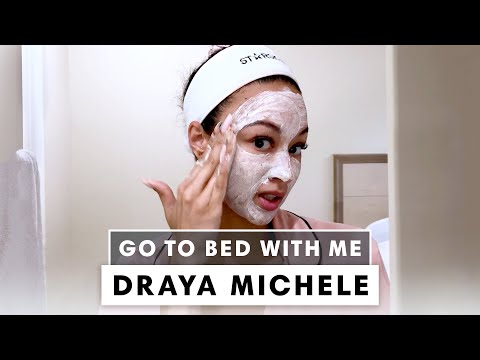 Draya Michele's Nighttime Skincare Routine For Dry Skin | Go To Bed With Me | Harper's BAZAAR