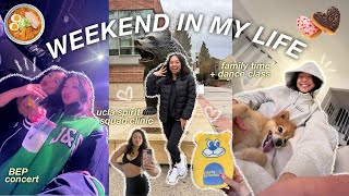 WEEKEND IN MY LIFE | ucla spirit squad clinic, dance classes, & BEP event