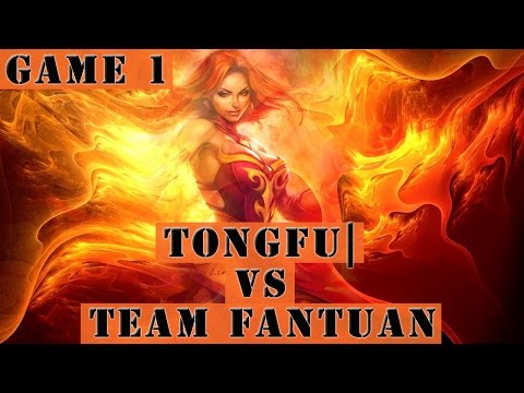 Dota 2 Gameplay - Tongfu|l vs Team FanTuan (StarLadder i-League SLTV Star Series 13 Game 1)