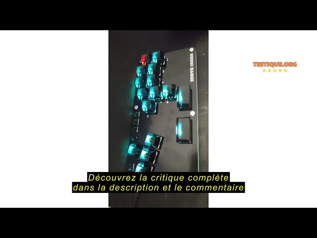 Vídeo relacionado con Sehawei Arcade Stick 16Keys All-Button Gamerfinger,Arcade Controller Street Fight para PC/Ps3/Ps4/Switch/Steam Game Keyboard-Supports Hot Swap & SOCD(B16)