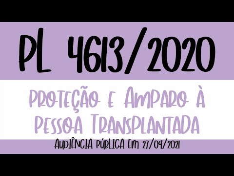 Notícias sobre o PL 4613/20 | [legendas disponíveis]