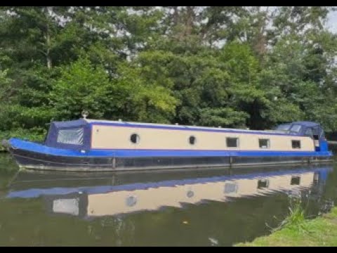 SOLD! Collingwood 60′ x 9′ Pioneer Widebeam 'Blue Skies' - Location Pyrford Marina