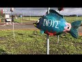 Vissenkunst op rotonde in Bunschoten moet weg, kunstenaar boos [RTV Utrecht]