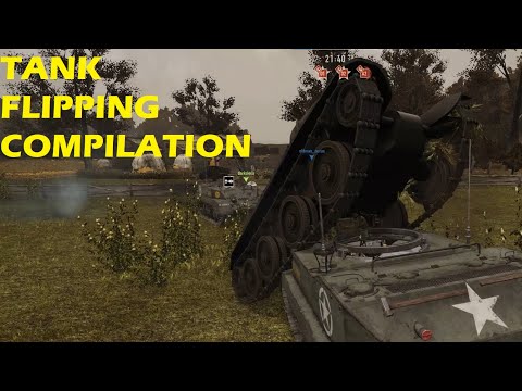 Tank flipping compilation 1 - Heroes & Generals