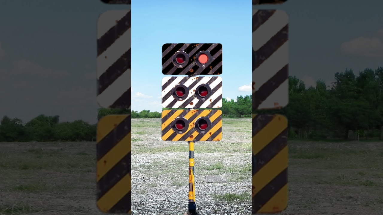 【踏切アニメ】どんどんくっつくふみきりカンカン 🚋🚋🚋 Railroad crossings getting closer together 🚋🚋🚋