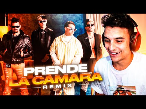 Reacción a FMK, Tiago PZK, Mau y Ricky - Prende La Cámara RMX