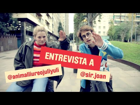 Entrevista a @julianacanet i @sir.joan: Instagram, experiència universitària...