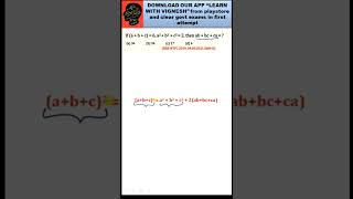 Algebra RRB NTPC Trick #shorts