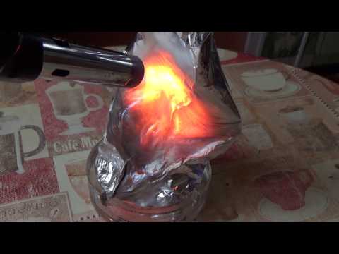 Aluminium Foil VS GAS TORCH