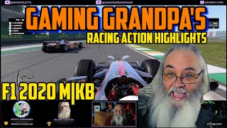 Gaming Grandpa's F1 2020 M|KB Racing Action Highlights