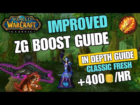 CLASSIC FRESH - ZG BOOST GUIDE 50+ MOBS 100-140k XP/HR 1K REP