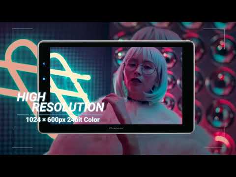 Pioneer DMH-AF555BT Automagnetola video