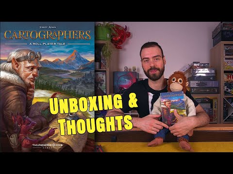 Cartographers | Unboxing & Thoughts | Flip & Draw Board Game