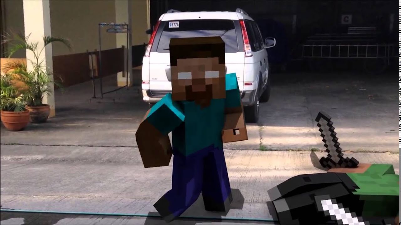 REAL LIFE MINECRAFT - BEST MINECRAFT IRL ANIMATION