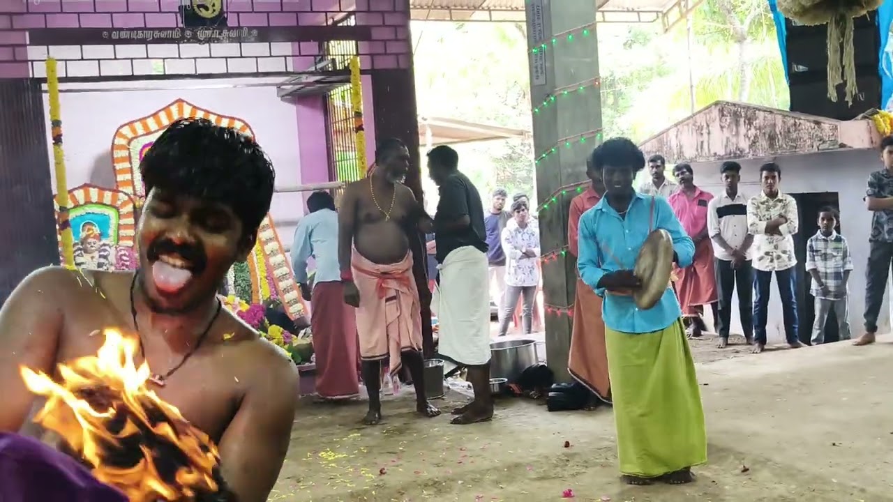 கணியான்களோடுநள்ளிரவுசுடலைமாடன்யானைபந்தம்வைத்து?