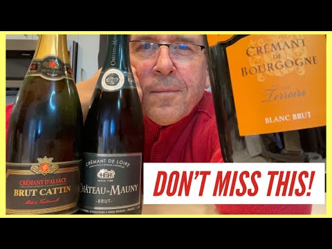Master of Wine Tastes/Discusses Cremant, Some of the World's Best Sparkling Values