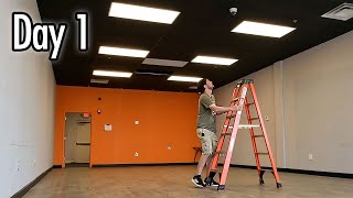 First day in a new space! (moving 01)