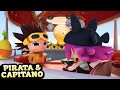 Pirata And Capitano The Sunken Ship ️ Pirate Cartoon For Kids