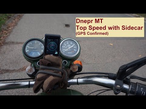 Dnepr MT Top Speed with Sidecar