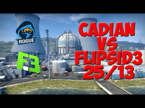 CS:GO POV Rogue Cadian vs FlipSid3 (de_nuke) 25/13 | Hellcase Cup 2