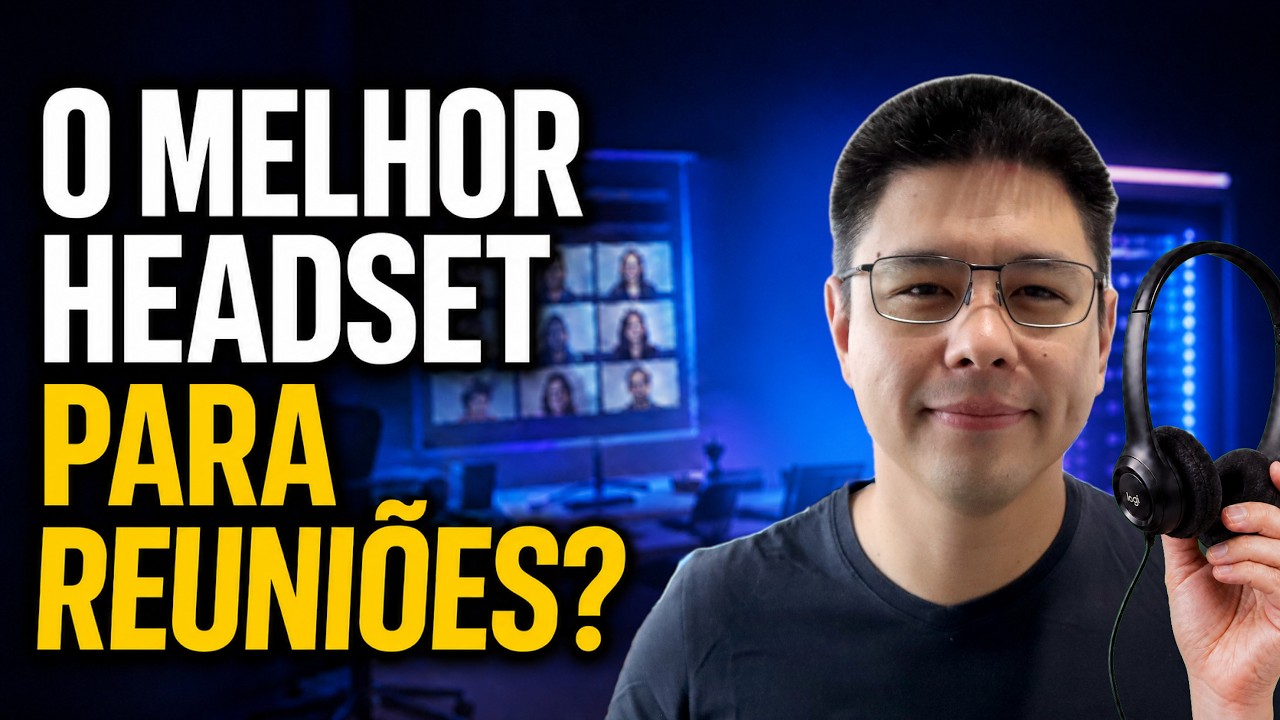Miniatura da avaliação em vídeo de Headset Logitech H390 USB com Almofadas Confortáveis Branco
