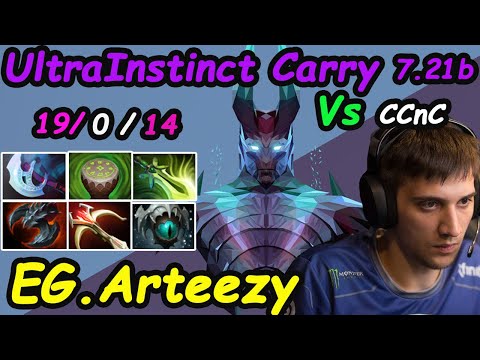EG Arteezy - [Terrorblade]   UltraInstinct CARRY Vs CCnC 2EZ4RTZ | Dota 2 7.21 b Rank