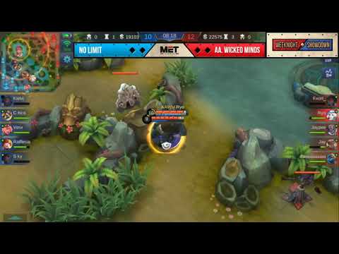 Weeknight Showdown Qualifiers#1 AA  Wicked Minds vs No Limit