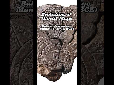 Evolution of World Maps starting from Bronze Age#bronzeage #history #maps #geography #ancienthistory