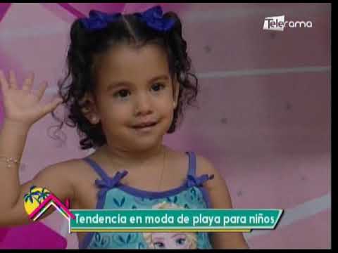 Tendencia en moda de playa para niños