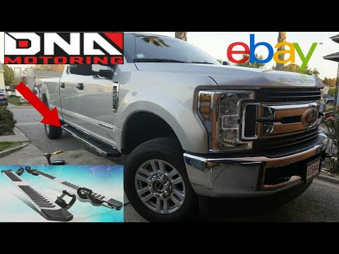 2017-2019 F250 RUNNING BOARDS INSTALL