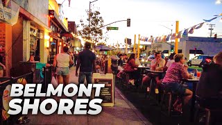 Walking Los Angeles : LIVELY Saturday Night in Belmont Shore, Long Beach
