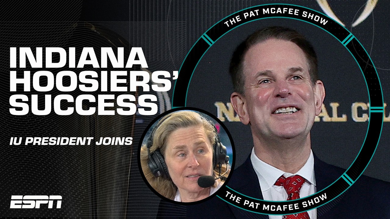 Indiana President Pamela Whitten describes the Hoosiers' vision ahead of Natty | The Pat McAfee Show
