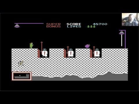 Lukozer Retro Game Review 322 - Hunchback - Commodore 64