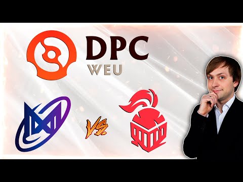 НС смотрит игру Nigma Galaxy vs Into The Breach | DPC 2023 | Западная Европа