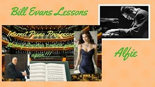 How to play jazz piano like Bill Evans- Alfie