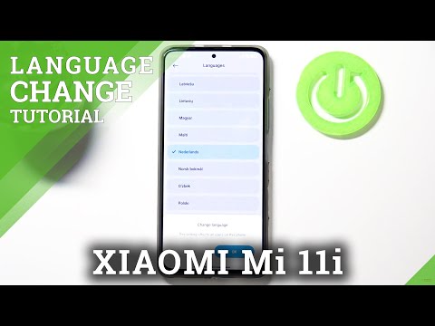 How to Change Language on XIAOMI Mi 11i - Set Up Language for XIAOMI