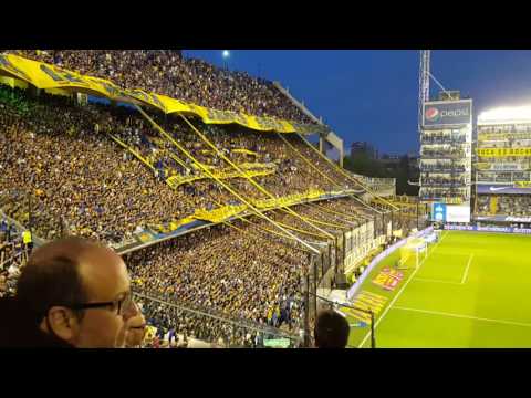 "Fiesta de Boca Empatando Boca vs Central, Señores soy de boca y lo sigo a todos lados." Barra: La 12 • Club: Boca Juniors
