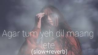 Download lagu Agar tum yeh dil maang lete (Pyar Ke Liye) ||slow reverb||❤ || lofi song|| Alka Yagnik || mp3