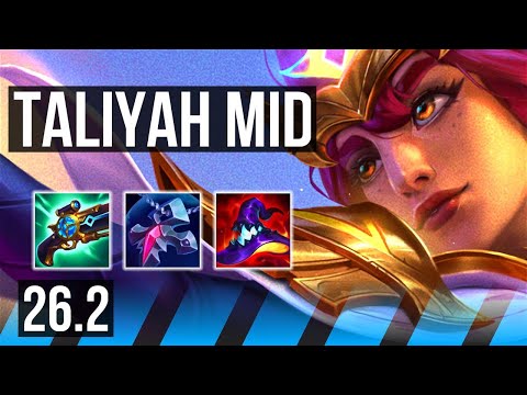 TALIYAH vs AKALI (MID) | EUW Master | 26.2
