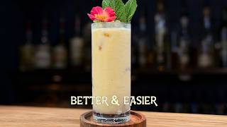 This simple swap makes creamy RUM COCKTAILS taste better and easier!