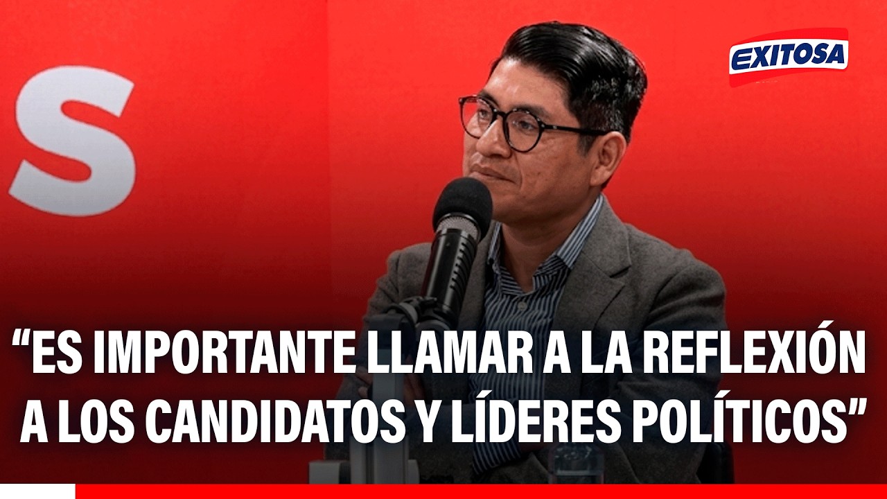 🔴🔵 Candidatos y líderes políticos deben mantener la calma en estos momentos, según Iván Arenas