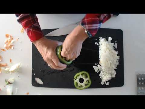 Johnny Marzetti casserole and basic knife skills